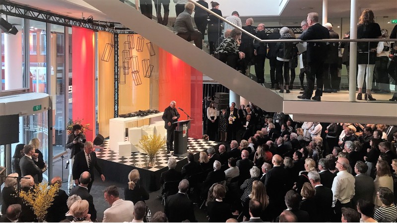 Tentoonstelling Escher op Reis opende officieel in het Fries Museum eind april (Foto: Jeroen Dessauvagie) Tentoonstelling Escher op Reis opende officieel in het Fries Museum eind april (Foto: Jeroen Dessauvagie)