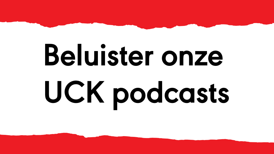 Beluister onze podcast Beluister onze podcast