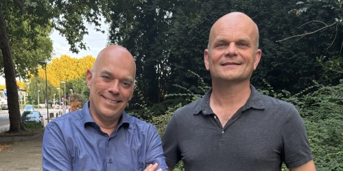 Penningmeesters Joost en Ted